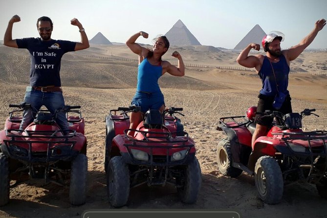 1 Hour ATV at Giza Pyramids from Cairo - The Sphinx and Valley Temple photo stop