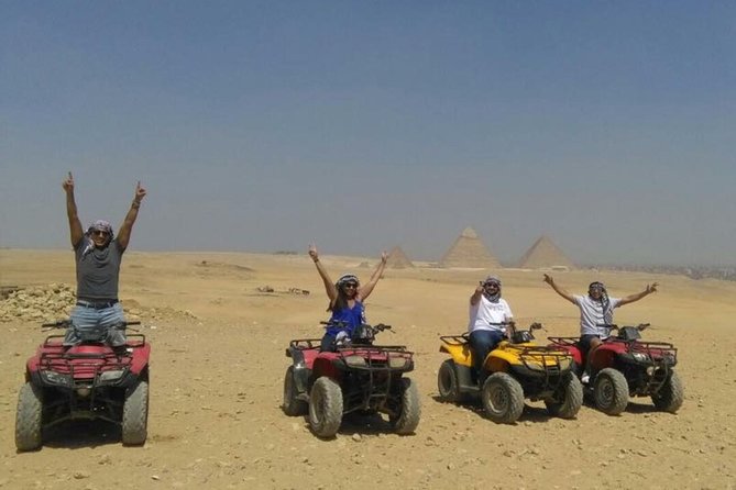 1 Hour ATV at Giza Pyramids from Cairo - Pickup from Cairo or Giza and the ride to the plateau