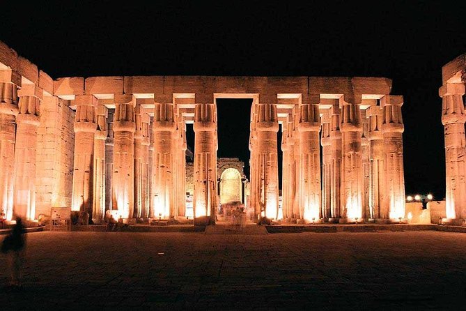 2 Day Trips to Luxor Highlights from Safaga Port - Luxor Temple after dark