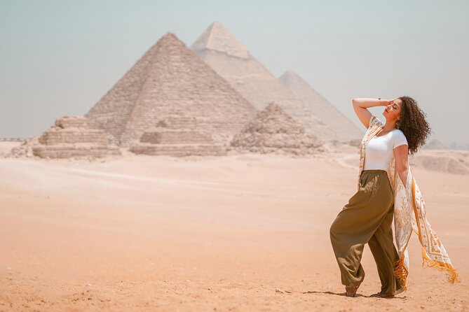 2 hrs Unique Photo session (PhotoShoot) at the Pyramids of Giza - What is included, and what is not
