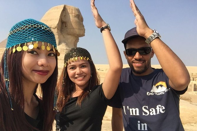 3 Days Private Guided Cairo Tour Package - Day one: Giza, Saqqara, Memphis, and Dahshur