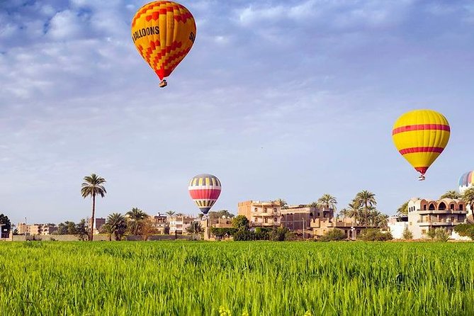3 Nights Cruise Aswan to Luxor including Abu Simbel, Nubian Village&Air Balloon - Day 4: A hot air balloon over Luxor