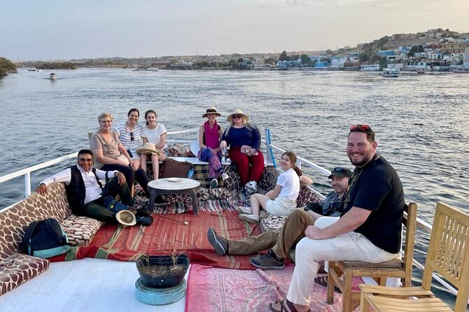 4-Days Nile Cruise sails Aswan to Luxor &Abu Simbel. Balloon tour - Boarding in Aswan and seeing Philae by motorboat