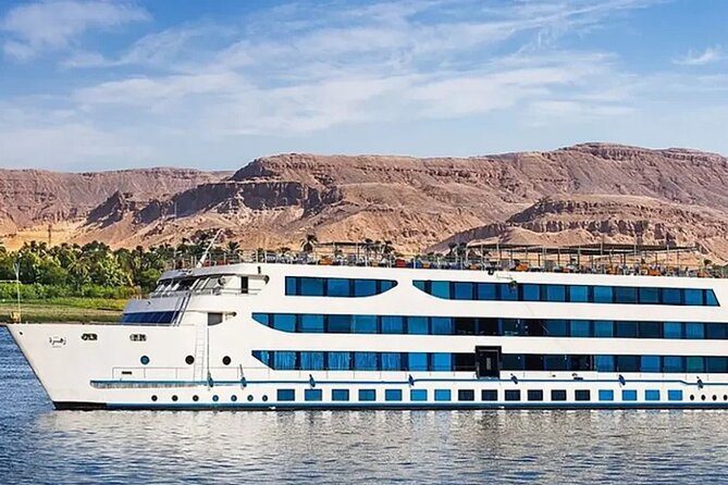 4-Days Nile Cruise sails Aswan to Luxor &Abu Simbel. Balloon tour - Abu Simbel, Kom Ombo, and the first sailing day