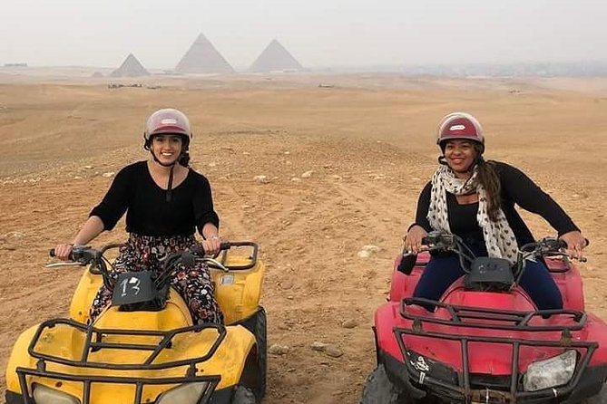 60 Min Quad Bike Ride Private Tour from Cairo or Giza - Sunrise, sunset, or daytime timing