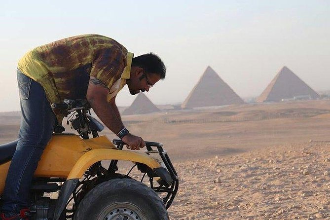 60 Min Quad Bike Ride Private Tour from Cairo or Giza - Private service and guide support