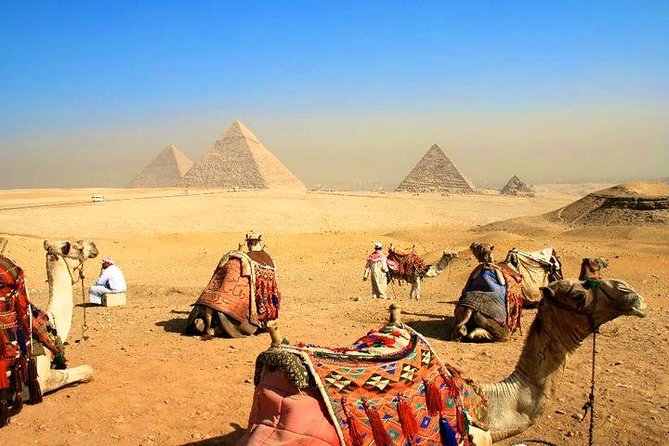 8 Day Stunning Cairo Pyramids and Nile cruise and Hurghada All inclusive - Giza, the Egyptian Museum, and Khan Al-Khalili in one day