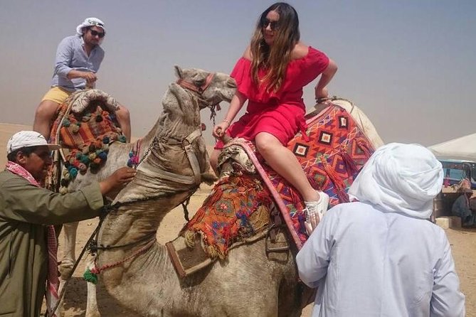 8-Hour Private Guided Tour to Giza Pyramids Memphis and Saqqara from Cairo - The 30-minute camel ride