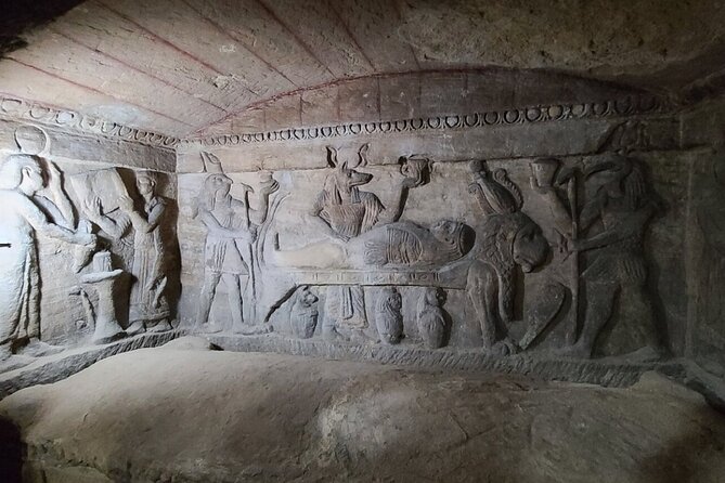 Alexandria Day Tour From Cairo & Giza Hotels - Kom el Shoqafa Catacombs: Egypt, Greece, and Rome underground