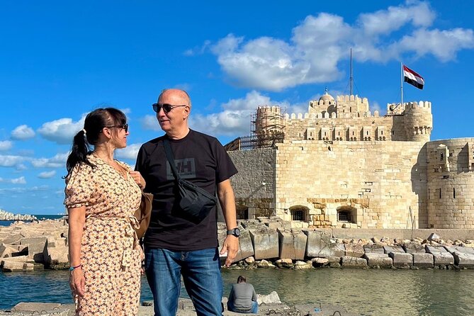 Alexandria day tour.The catacomb, pompy's pillar,the citedal - Why this Alexandria route works well