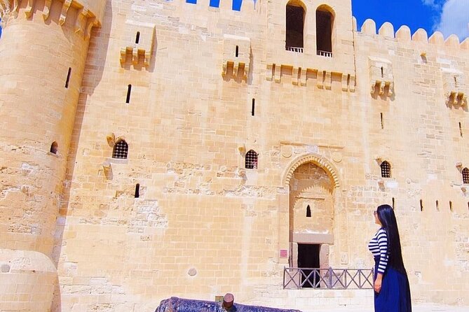 Alexandria day tour.The catacomb, pompy's pillar,the citedal - The Roman Amphitheater’s seats and mosaics