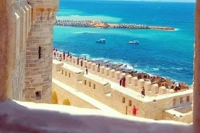 Alexandria day trip From Cairo with lunch - Qaitbay Citadel beside Alexandria’s harbor