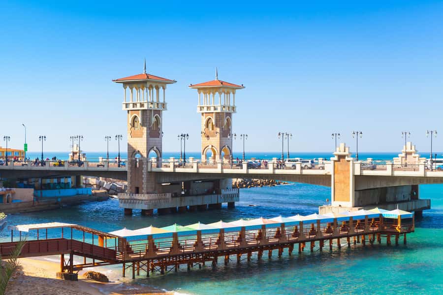 Alexandria: Library, Amphitheater & Citadel Tour - Stanley Bridge and the ride back