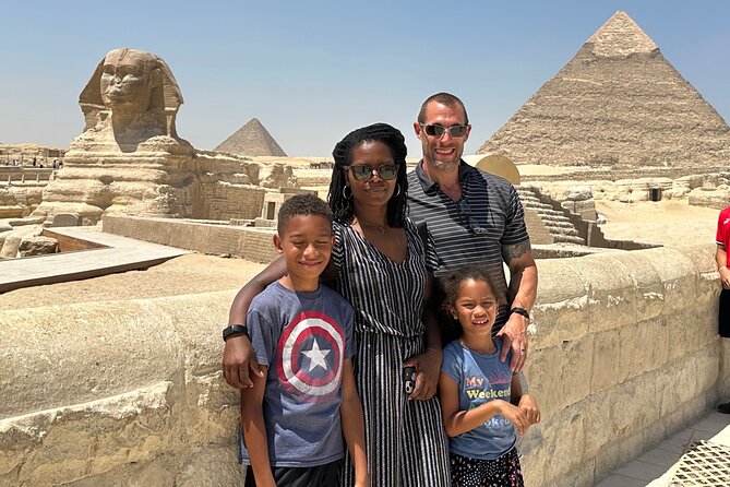 All-in-One Giza Pyramids from inside, Sphinx & Camel ride & Lunch - Valley Temple and the Great Sphinx
