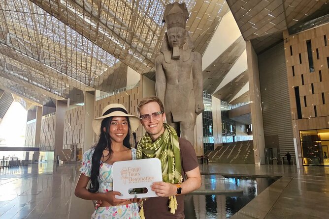 All in one Giza Pyramids, Sphinx, Camel, Grand Egy Museum & Lunch - Three pyramids and the best photo stop at Giza