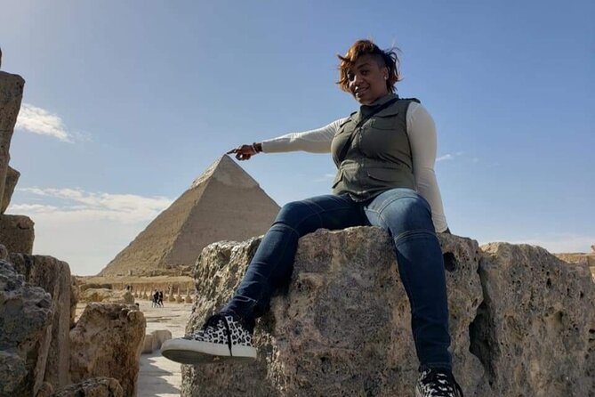All INC- Pyramids,Camel Ride،(1 hour) four wheeler (ATV)& Lunch - Seeing Khufu, Khafre, and Menkaure