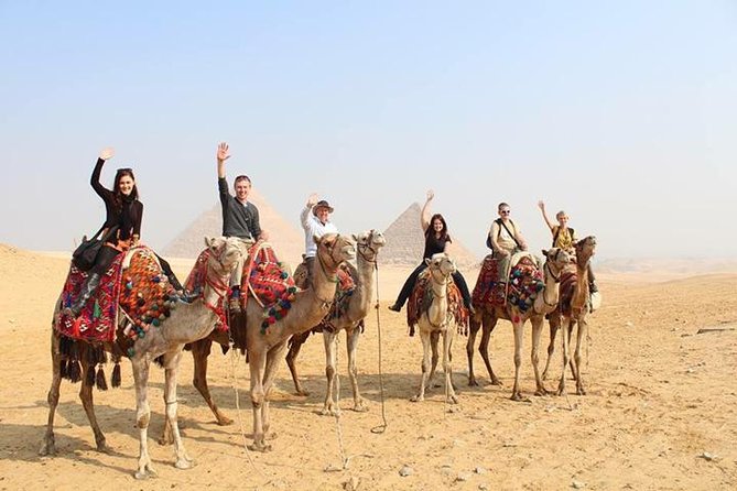 All inclusive 12 Hrs Giza Pyramids, Sphinx Egyptian museum Market Dinner cruise - The guide and driver can shape the whole day