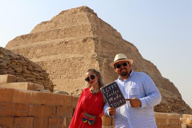 All Inclusive: Day Tour to Giza Pyramids, Saqqara and Dahshur - Key points at a glance