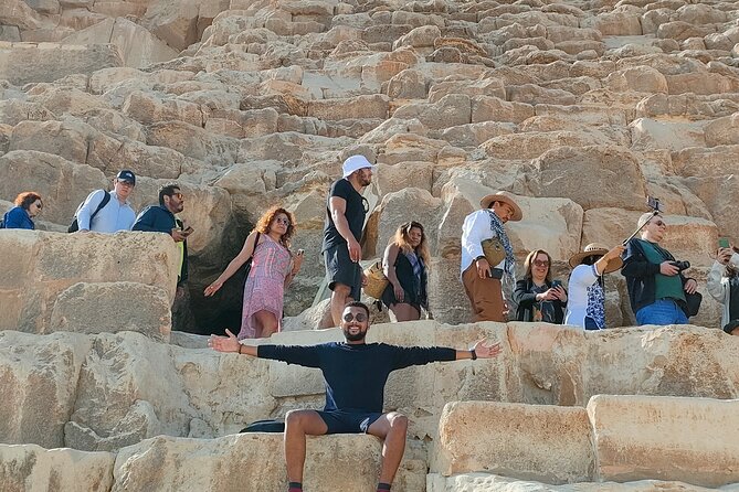 All inclusive Giza Pyramids ,Sphinx ,Lunch ,Camel&Inside pyramid - Egyptian lunch after the monuments