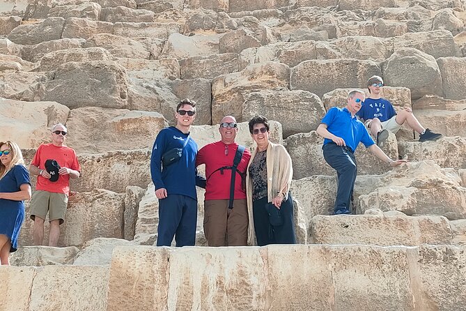 All inclusive Giza Pyramids ,Sphinx ,Lunch ,Camel&Inside pyramid - The Great Pyramid, Khafre, and Menkaure