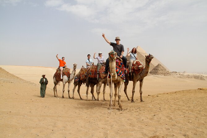 ALL INCLUSIVE PRIVATE DAY Giza Pyramids ,CAMEL ride, LUNCH - The panoramic viewpoint and 20-minute camel ride