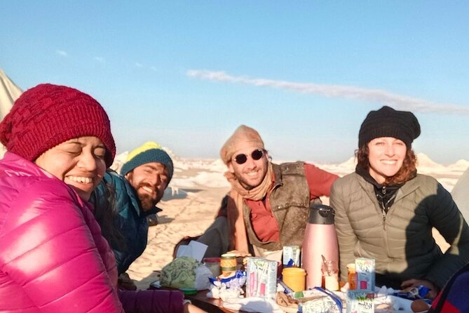 All inclusive Private Overnight Camping in White and Black desert - A final hot spring stop before Cairo