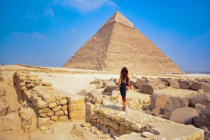 All Inclusive Private Trip to Giza Pyramids,sphinx , Camel ride - Meeting your guide at your Cairo hotel