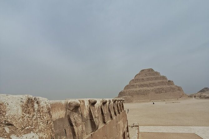 All-inclusive Saqqara, Giza pyramids,lunch,fees,30 min camel ride - Transport, timing, and private touring