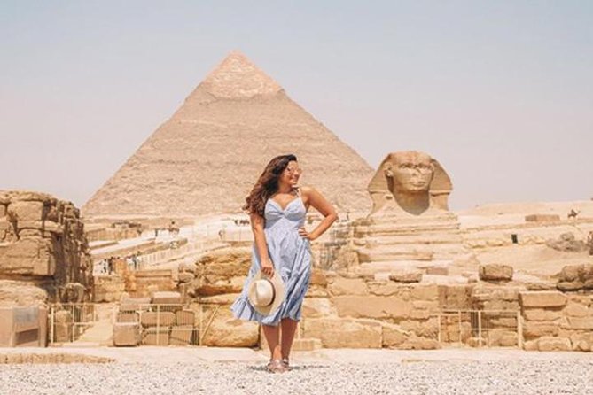 ALL inclusive Tour to Giza Pyramids Sakkara from Alexandria Port - The included camel ride near Giza