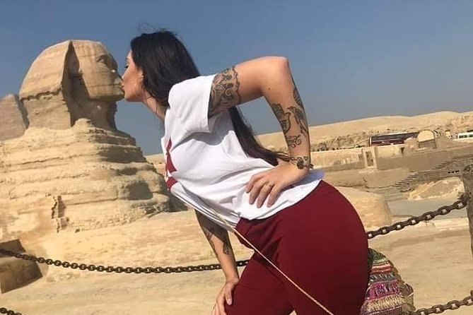 All inclusive Tour to the Giza Pyramids, Sphinx and Camel ride - Meeting the Great Sphinx