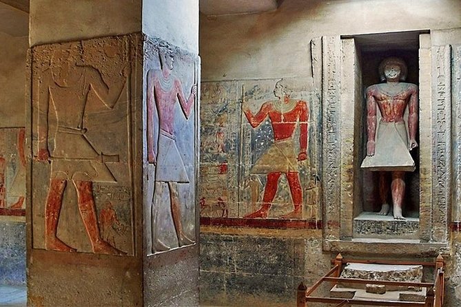 All Saqqara treasures (Pyramids and Tombs) and the underground Serapeum - Why Saqqara can be better than another busy pyramid stop