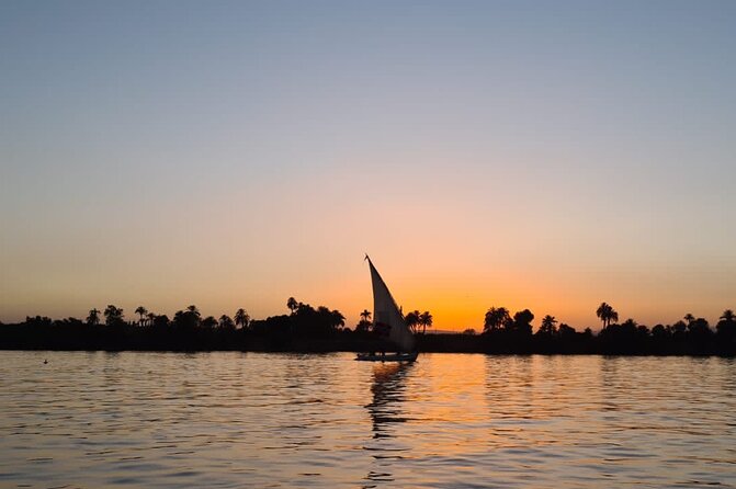 Amazing Sunset sailing by Felucca in Luxor -2 Hours (Private) - The best views come from both Nile banks