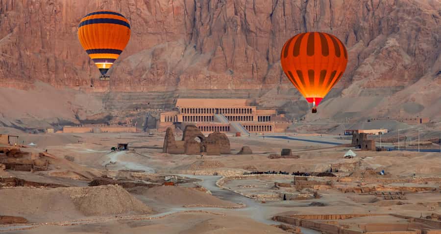 Aswan: 4-Day Egypt Private Tour with Nile Cruise, Balloon - Luxor’s west bank: tombs, terraces, and giant statues