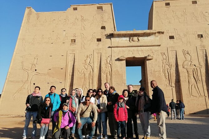 Aswan: Guided Tour to High Dam, The Obelisk & Philae Temple by Motorboat - Reading the Unfinished Obelisk in the quarry