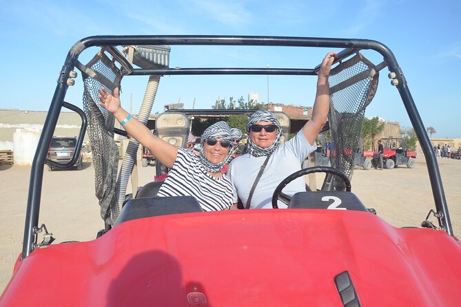 ATV Quad Bike Buggy Car and Dinner Family Safari - Hurghada - From Hurghada hotel to open desert