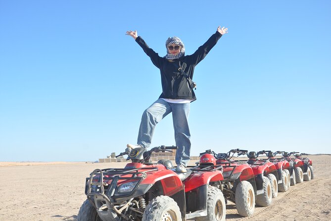 ATV Quad Bike Buggy Car and Dinner Family Safari - Hurghada - Dinner, Bedouin tea, and the evening show