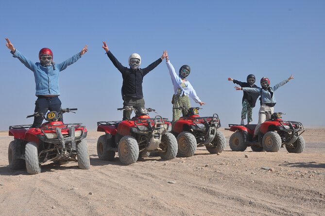 ATV Quad Bike Buggy Car and Dinner Family Safari - Hurghada - Heat, clothing, and family comfort