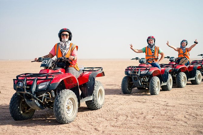 ATV Ride at the Desert of Giza Pyramids - Why the $15 price is attractive