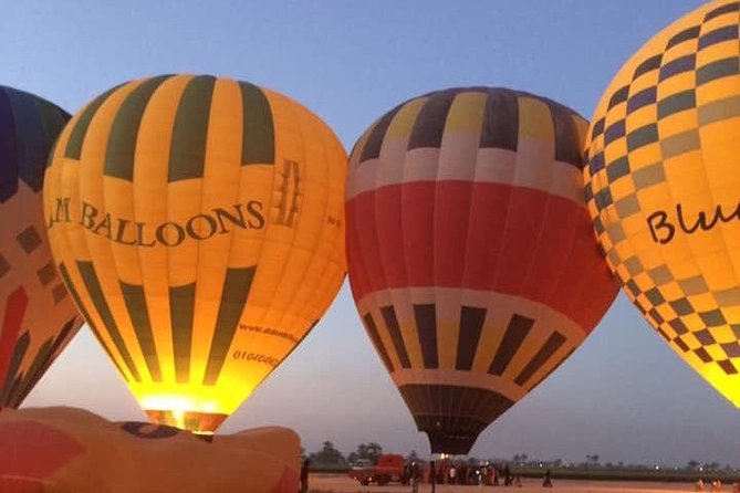 Balloon Ride Luxor Egypt - The early pickup and ride to the launch area