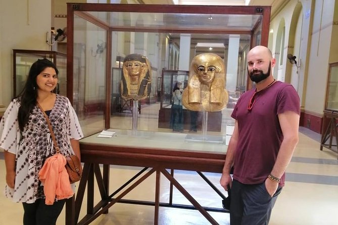 Best Day Tour to Giza Pyramids and Egyptian Museum from Cairo - Lunch with a pyramid view