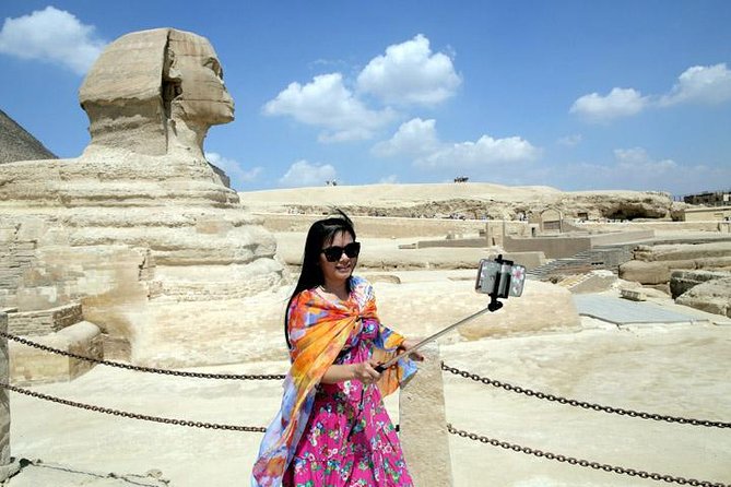 Best Private Giza Pyramids,Sphinx, New Grand Egyptian Museum - The Sphinx and its close-up story