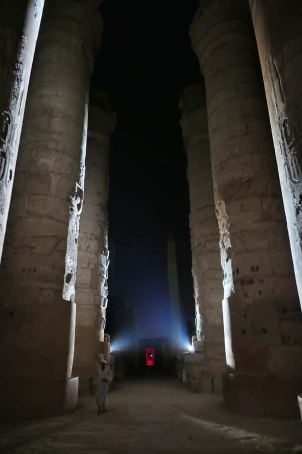 Book online Sound and Light Show at Karnk Temple in Luxor - Pickup in Luxor and the value of a private car