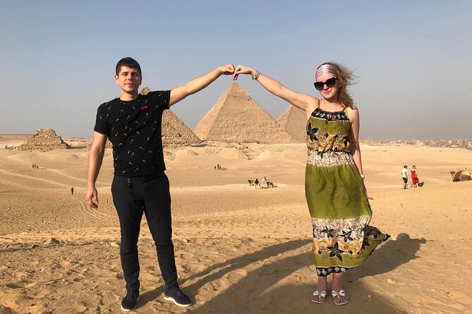 Cairo By Big Bus full day From Hurghada (Pyramids-sphinx-Egyptian Museum-Lunch) - Seeing the Giza Pyramids