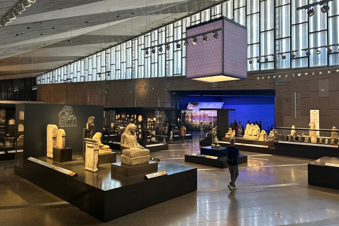 Cairo Day Tour: Grand Egyptian Museum, Giza Pyramids & Sphinx - The Grand Egyptian Museum, with one important warning