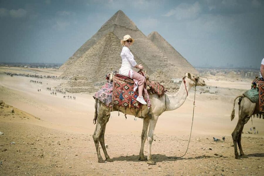 Cairo Day Tour: Pyramids, Museum, Camel Ride & Local Lunch - Papyrus, perfume and Khan El-Khalili options