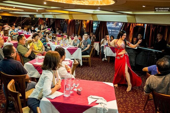 Cairo: Dinner Cruise on the Nile River with Entertainment - The Tanoura show is the main visual highlight