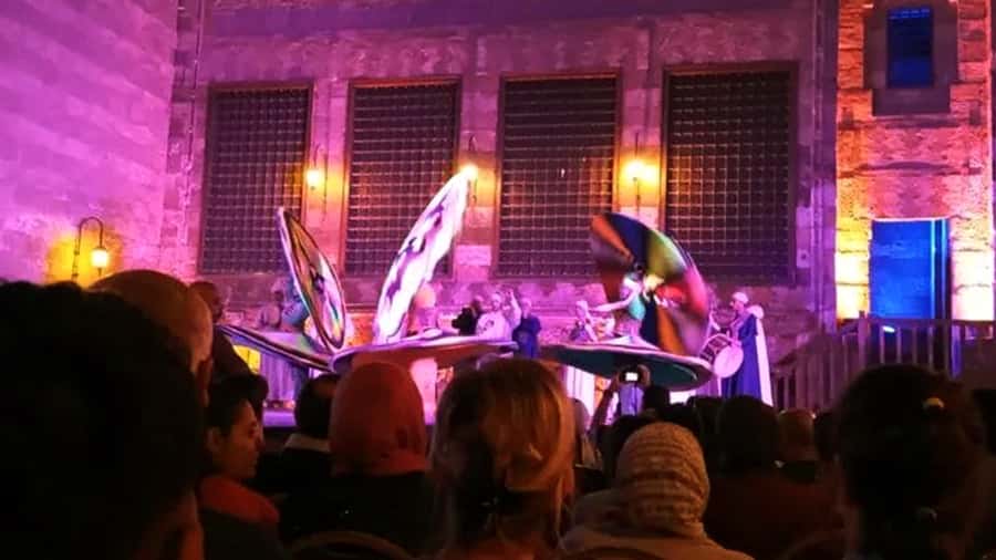 Cairo: Egyptian Heritage Tanoura Dancing Troupe Show - Wekalet El Ghouri, a stage with real character