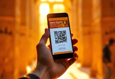 Egyptian Museum of Antiquities online QR Ticket