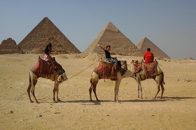 Cairo Full-Day Tours to Giza Pyramids ,Egyptian Museum & Bazaar - Giza Plateau: your first look at the pyramids