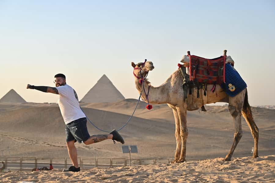 Cairo: Grand Egyptian Museum, Pyramids, Sphinx Tour & Lunch - The Grand Egyptian Museum in a two-hour visit